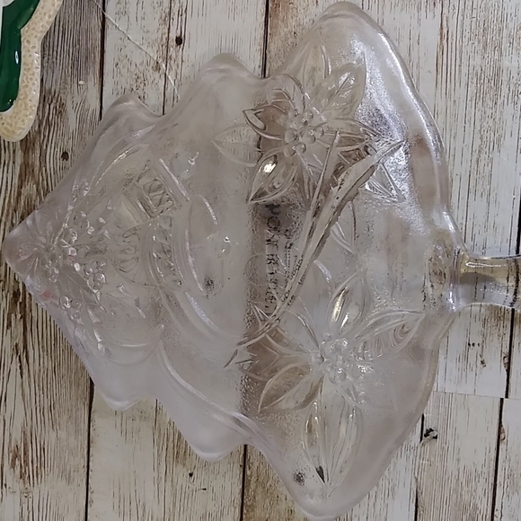 Two Christmas tree tray server 7.5 in - Picture 3 of 6